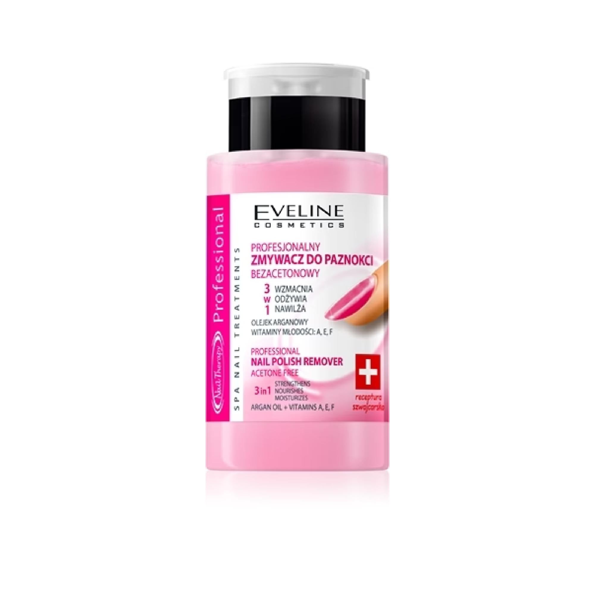 Eveline Cosmetics Professional Nail Polish Remover Without Acetone