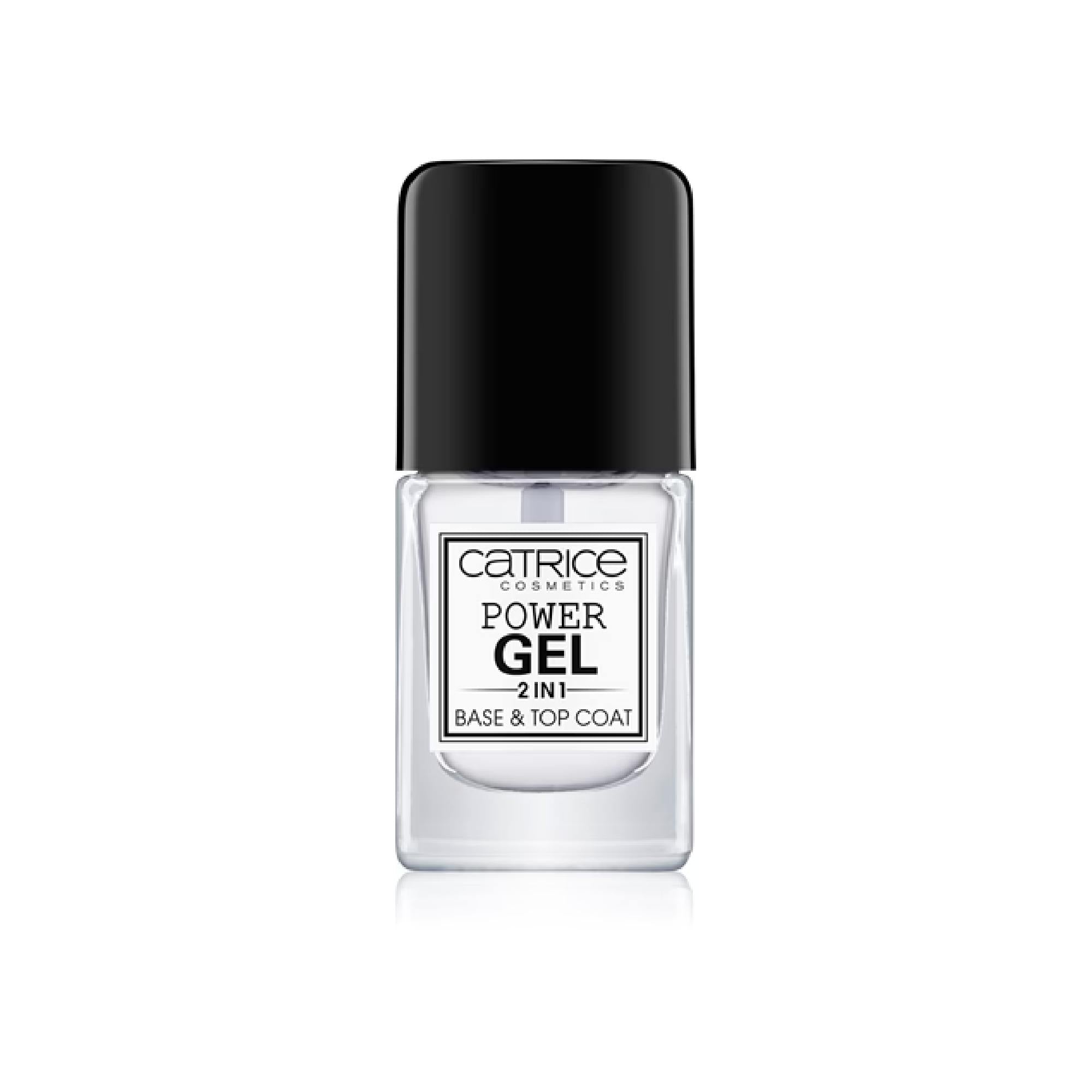 Catrice Power Gel 2 In1 Base And Top Coat Nail Polish
