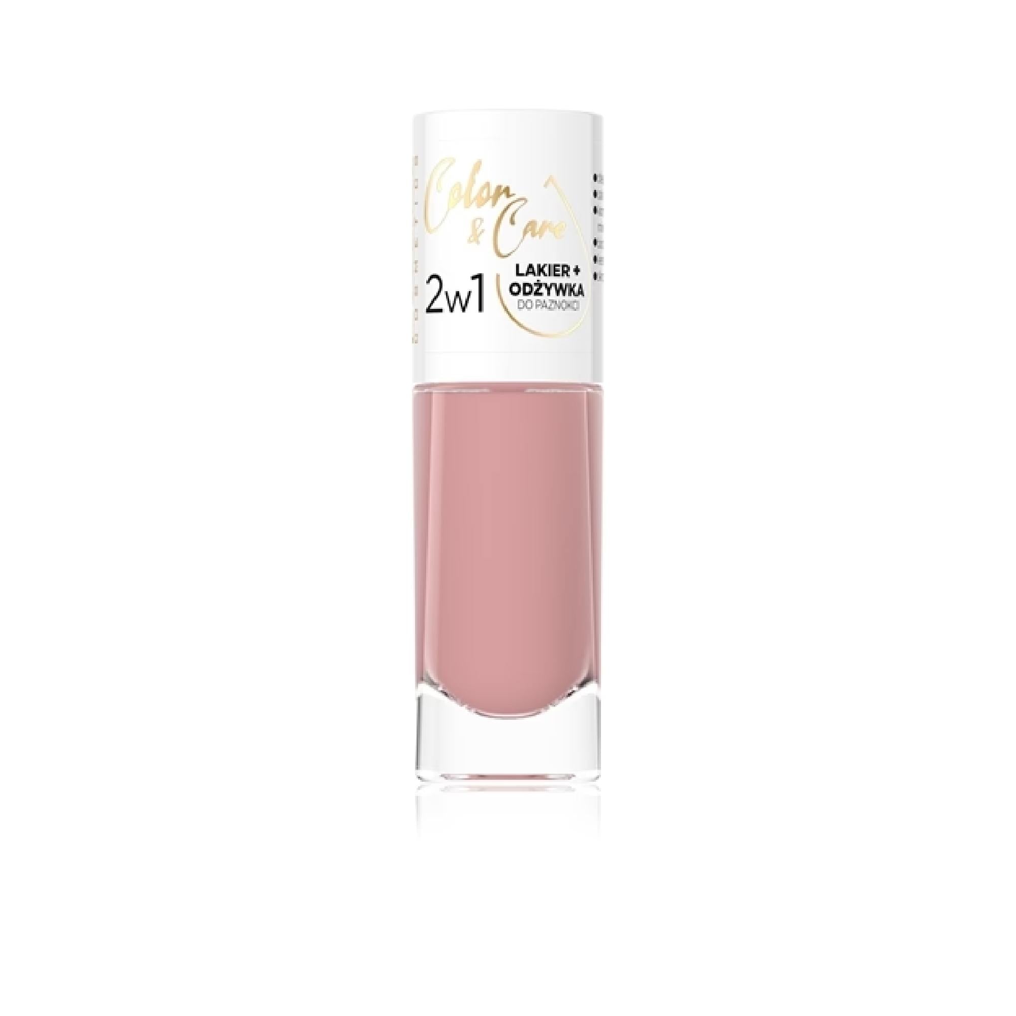 Eveline Cosmetics Color & Care Gel Nail Polish Without Uv/Led Sealing
