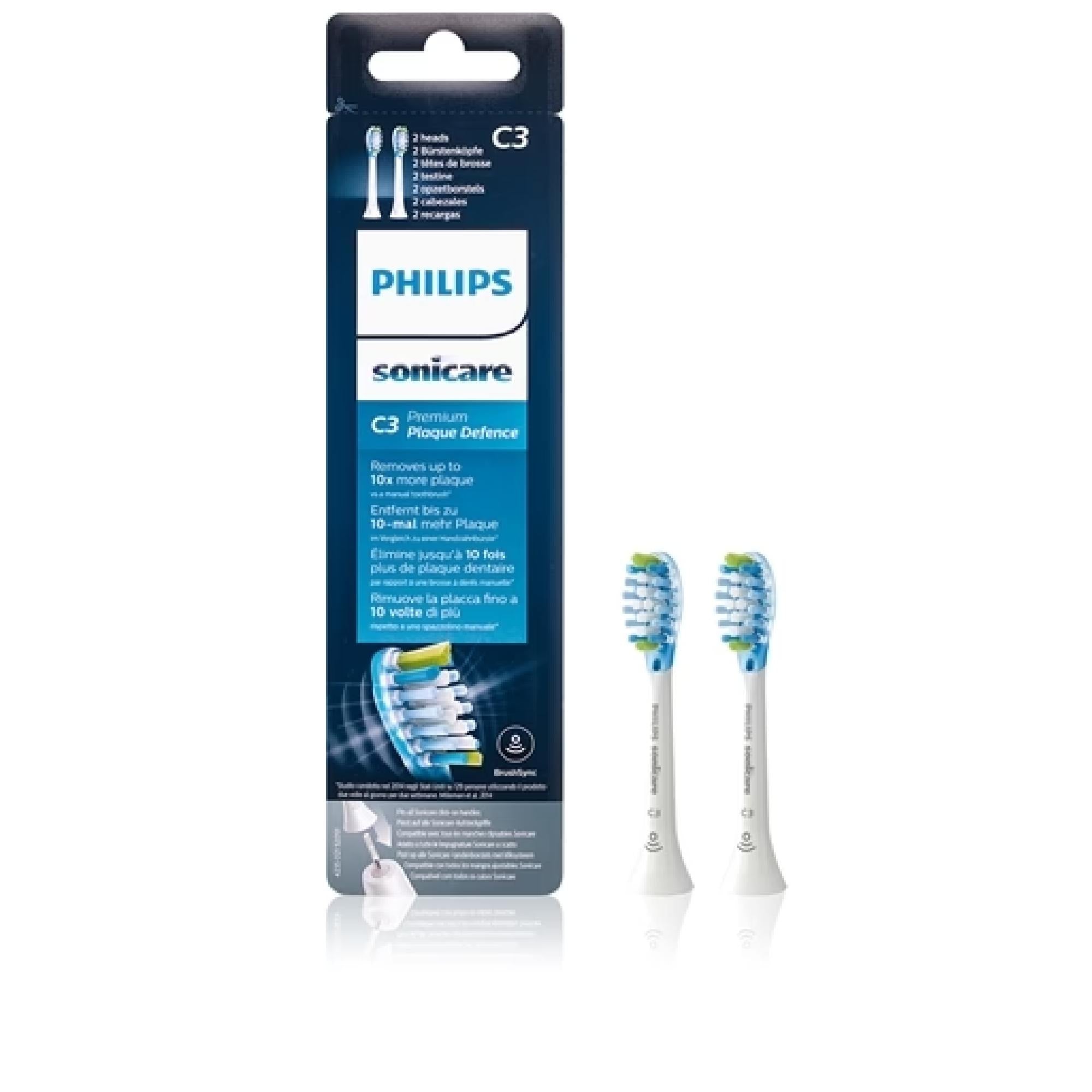 Philips Sonicare Premium Plaque Defence Standard Hx9042/17 Toothbrush Replacement Heads
