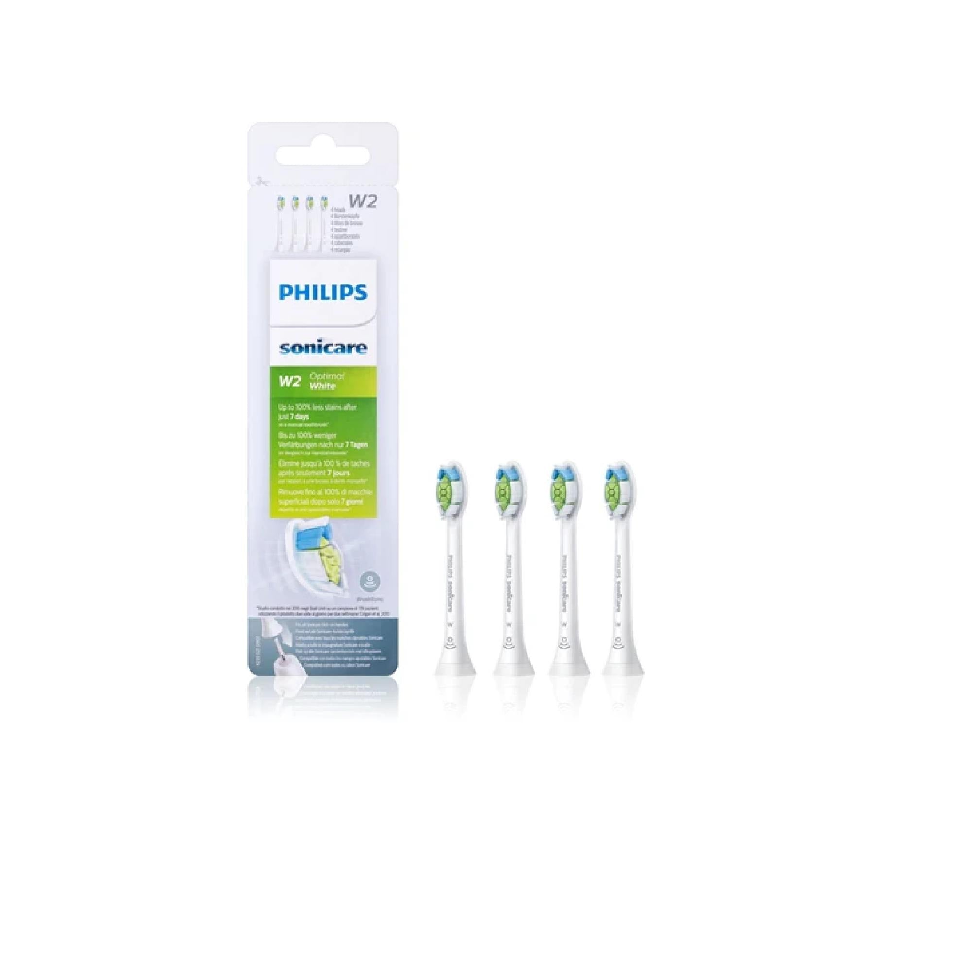 Philips Sonicare Optimal White Standard Hx6064/10 Toothbrush Replacement Heads
