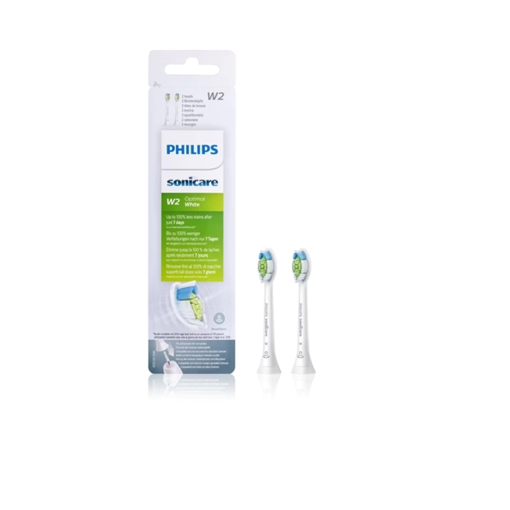 Philips Sonicare Optimal White Standard Hx6062/10 Toothbrush Replacement Heads