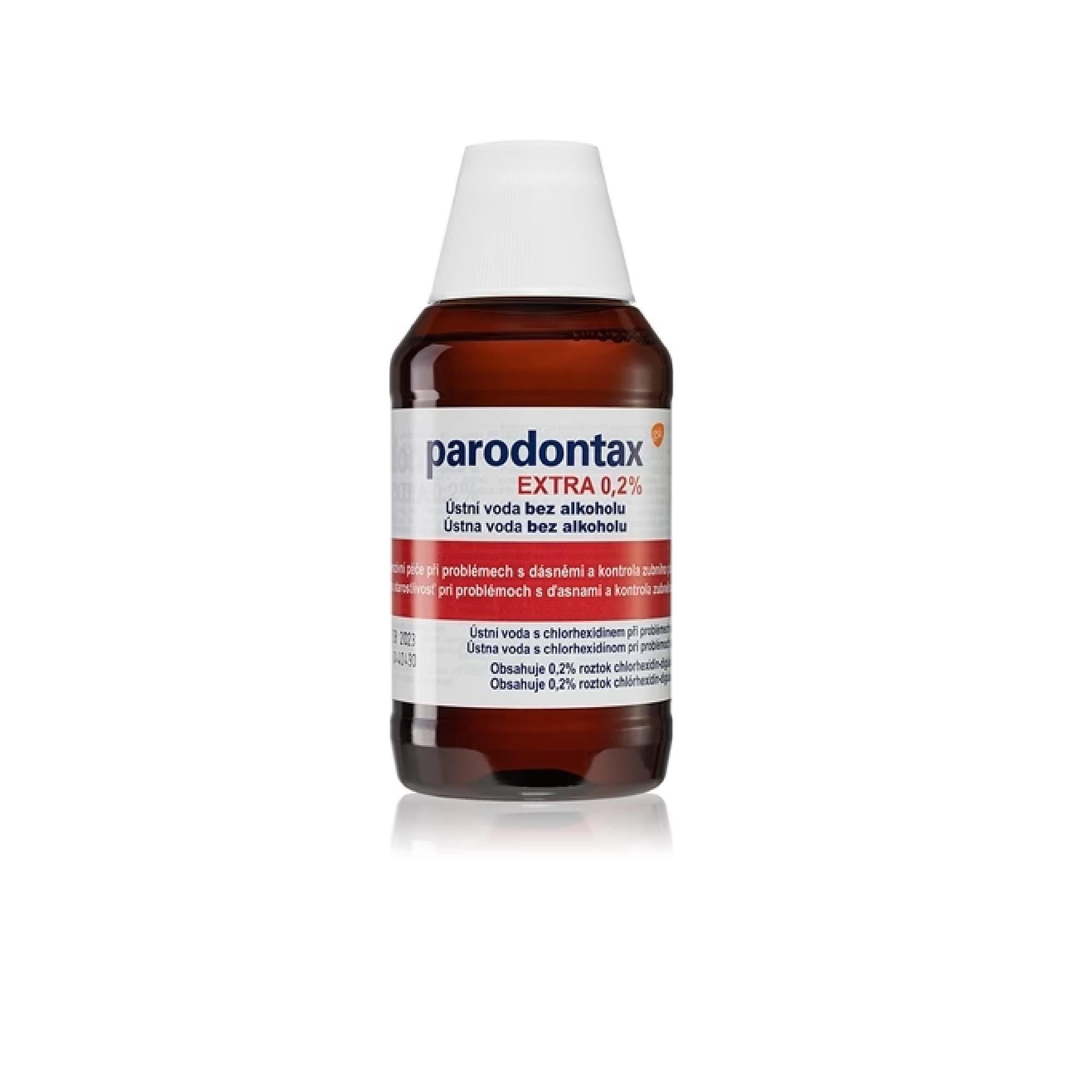 Parodontax Extra 0,2% Anti-Plaque Mouthwash For Healthy Gums Without Alcohol