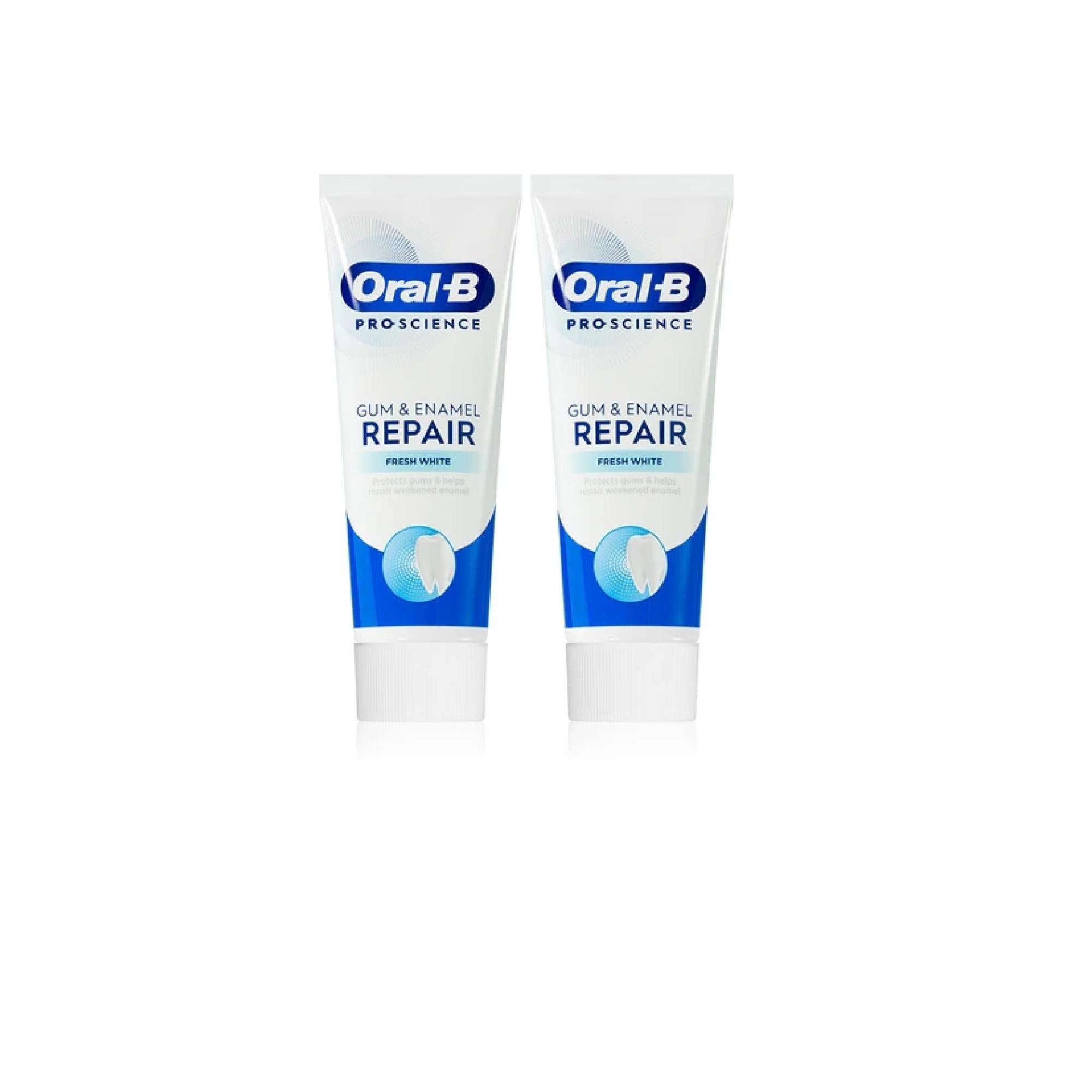 Oral B Gum & Enamel Repair Fresh White Toothpaste For Fresh Breath