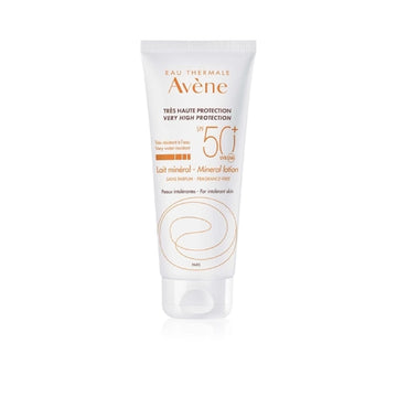 Avène Sun Mineral Lotion Protective Lotion Free Of Chemical Filters And Fragrance Spf 50+