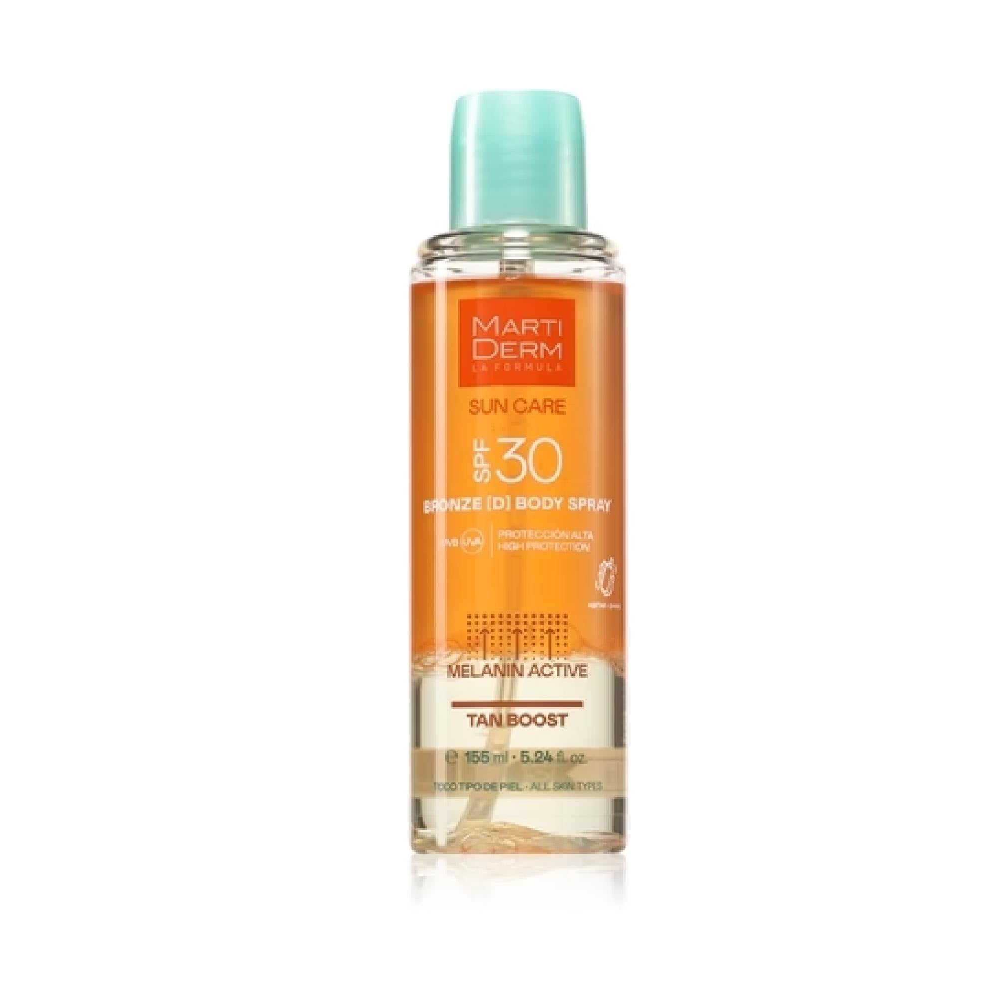 Martiderm Sun Care Bronze D Body Spray Body Spray To Accelerate Tanning