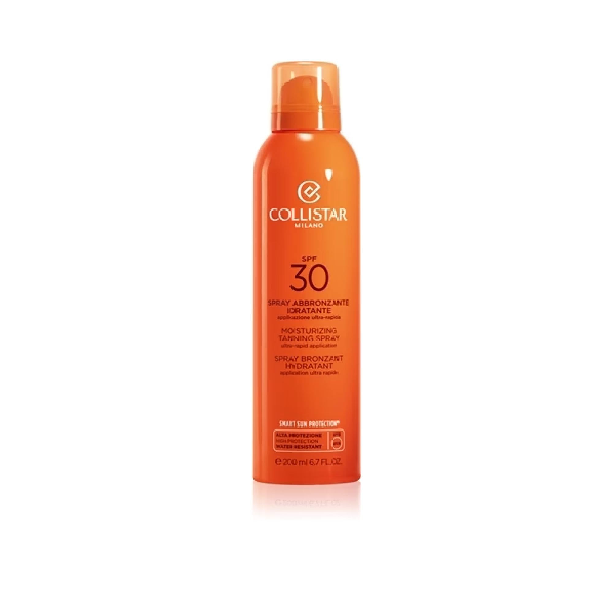 Collistar Special Perfect Tan Moisturizinig Tanning Spray Sun Spray Spf 30