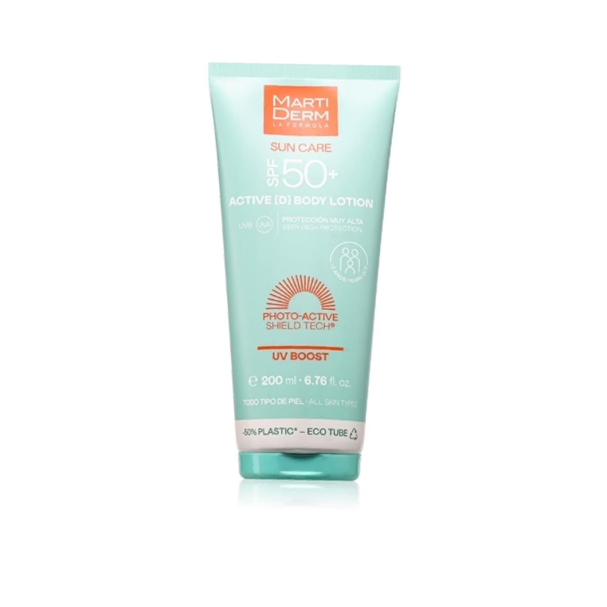 Martiderm Sun Care Active D Body Lotion Sunscreen For The Body