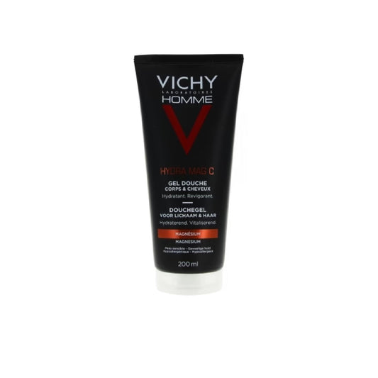 Vichy Homme Hydra Mag C Body & Hair Shower Gel 200Ml