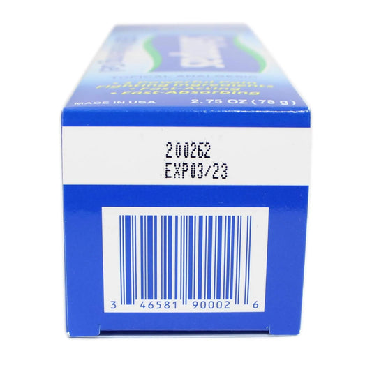 Salonpas Deep Pain Relieving Gel – Topical Analgesic with Menthol & Methyl Salicylate, 3 Tubes