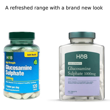 Holland & Barrett Glucosamine Sulphate 1000Mg - With Vitamin C - 120 T230 Grams
