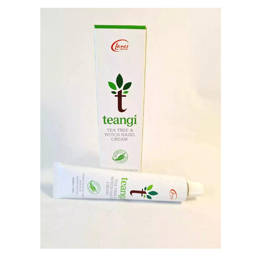 Tea Tree And Witch Hazel Cream 28G - 100% Natural - Treat And Soothe Irritated Skin - Teangi