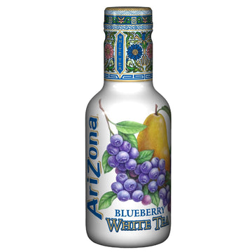 Arizona Blueberry White Tea, 500 Ml, Pack Of 6