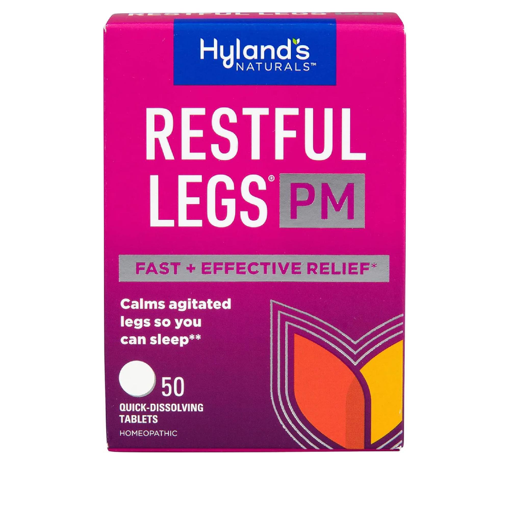 Hyland'S Naturals Restful Legs Nighttime Pm Tablets, 50 Count