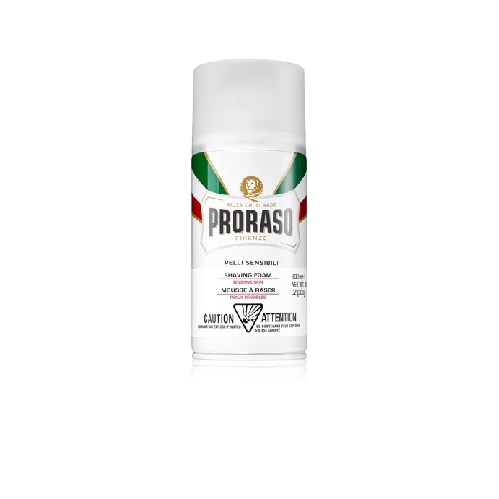 Proraso White Shaving Foam For Sensitive Skin