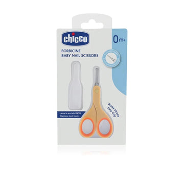 Chicco Baby Nail Scissors Round Tip Baby Nail Scissors
