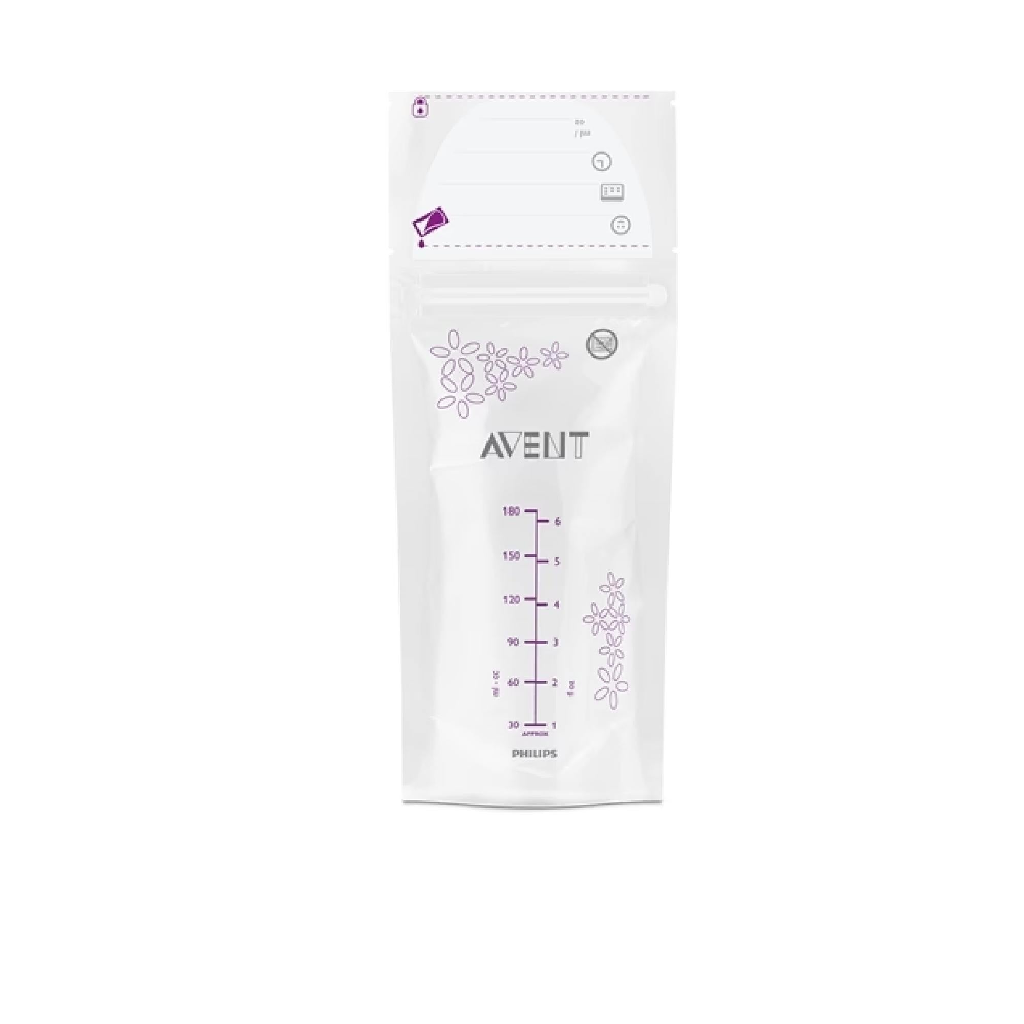 Philips Avent Breast Milk Bags Scf603/25 Pouch For Breast Milk Storage