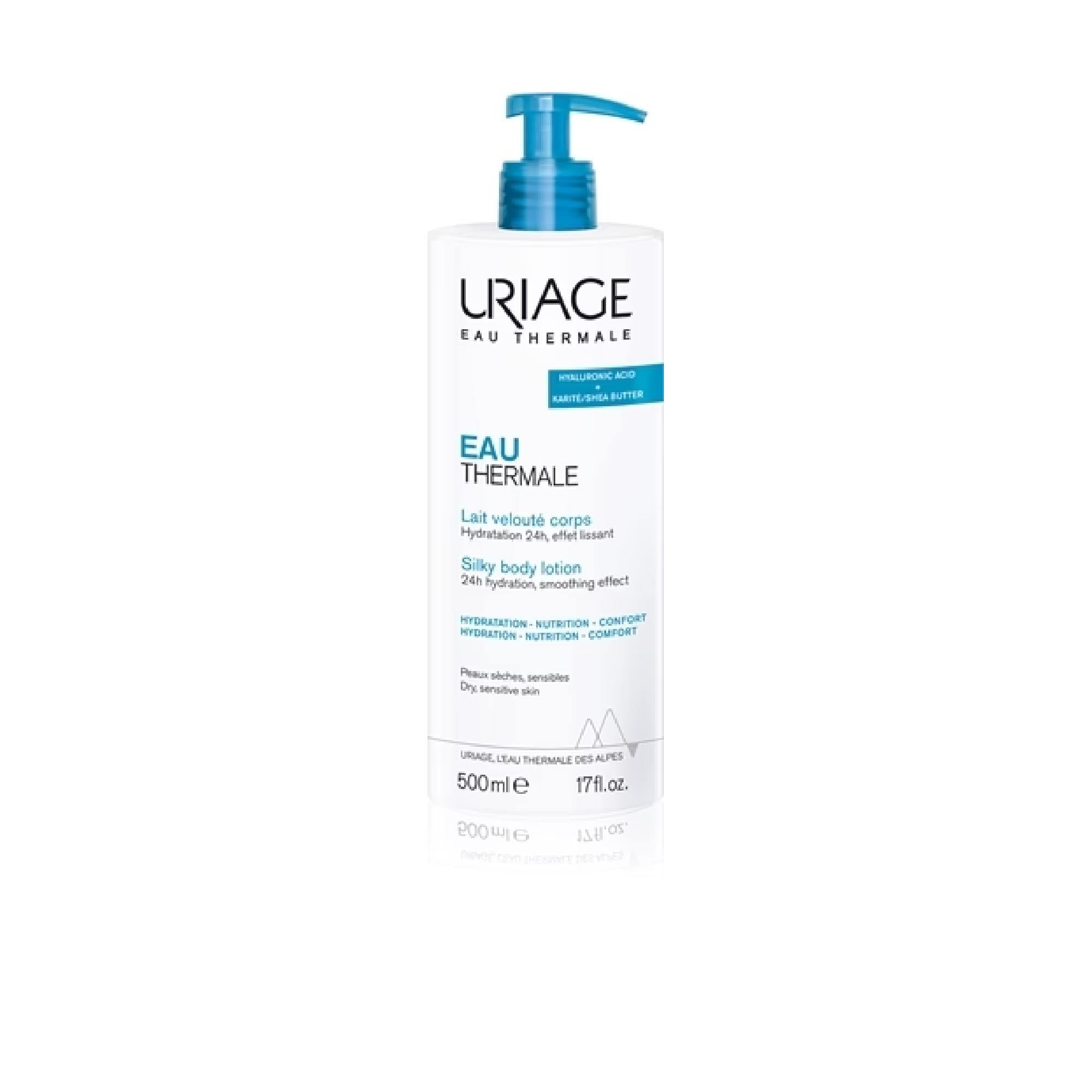 Uriage Eau Thermale Silky Body Lotion Silk Body Lotion For Dry And Sensitive Skin
