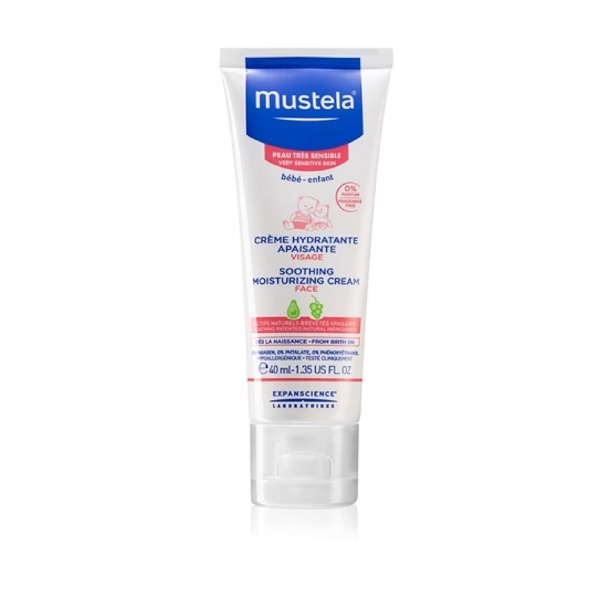 Mustela Bébé Soothing And Moisturising Cream For Children From Birth