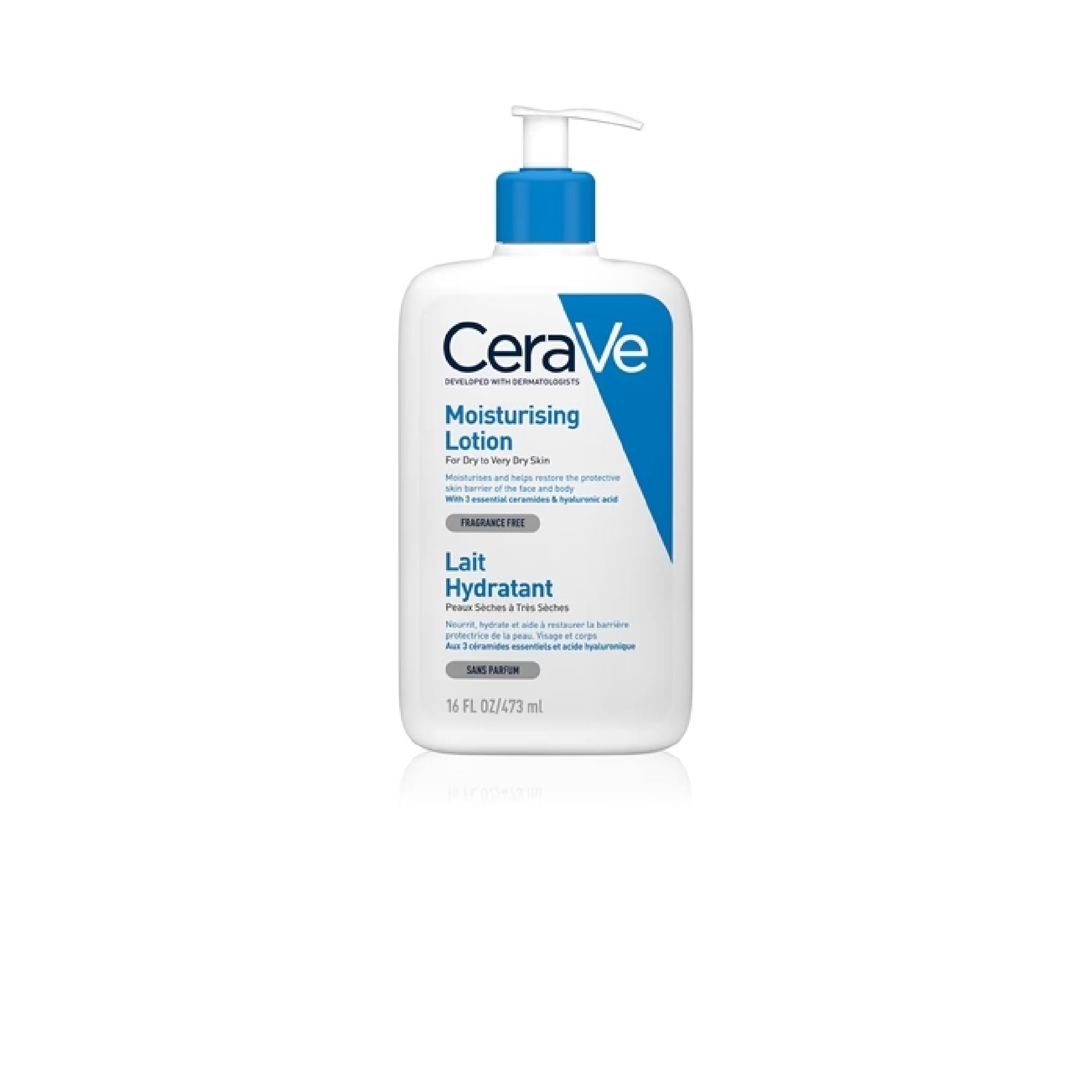 Cerave Moisturizers Lotion Moisturising Face And Body Lotion For Dry To Very Dry Skin