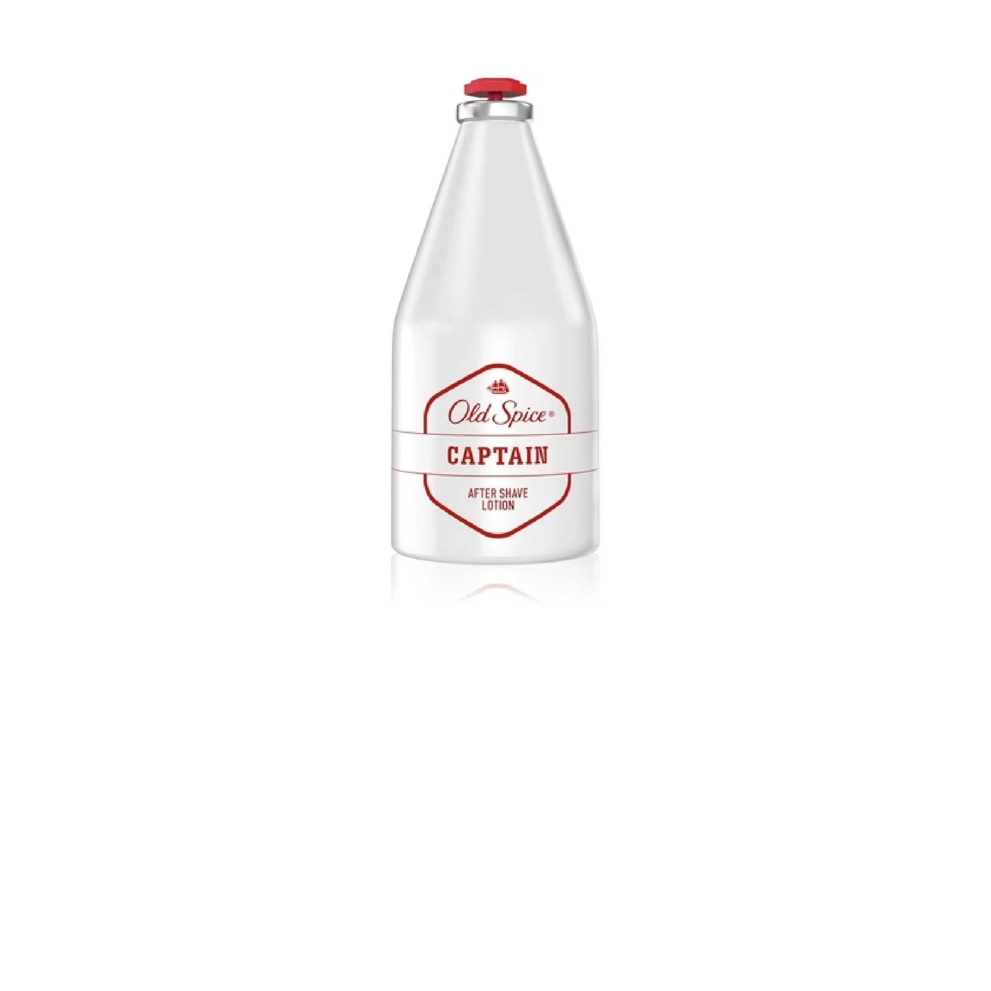 Old Spice Captain After Shave Lotion Aftershave Water