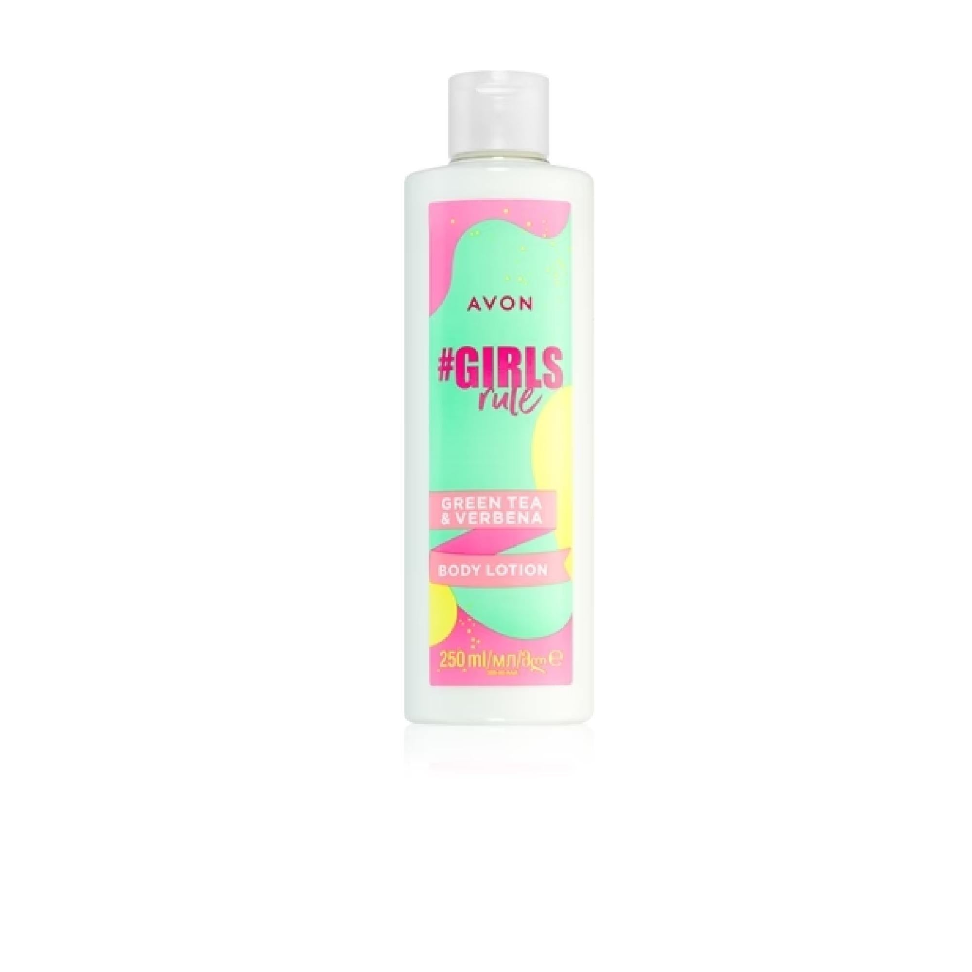 Avon #Girlsrule Green Tea & Verbena Refreshing Body Lotion With Moisturising Effect