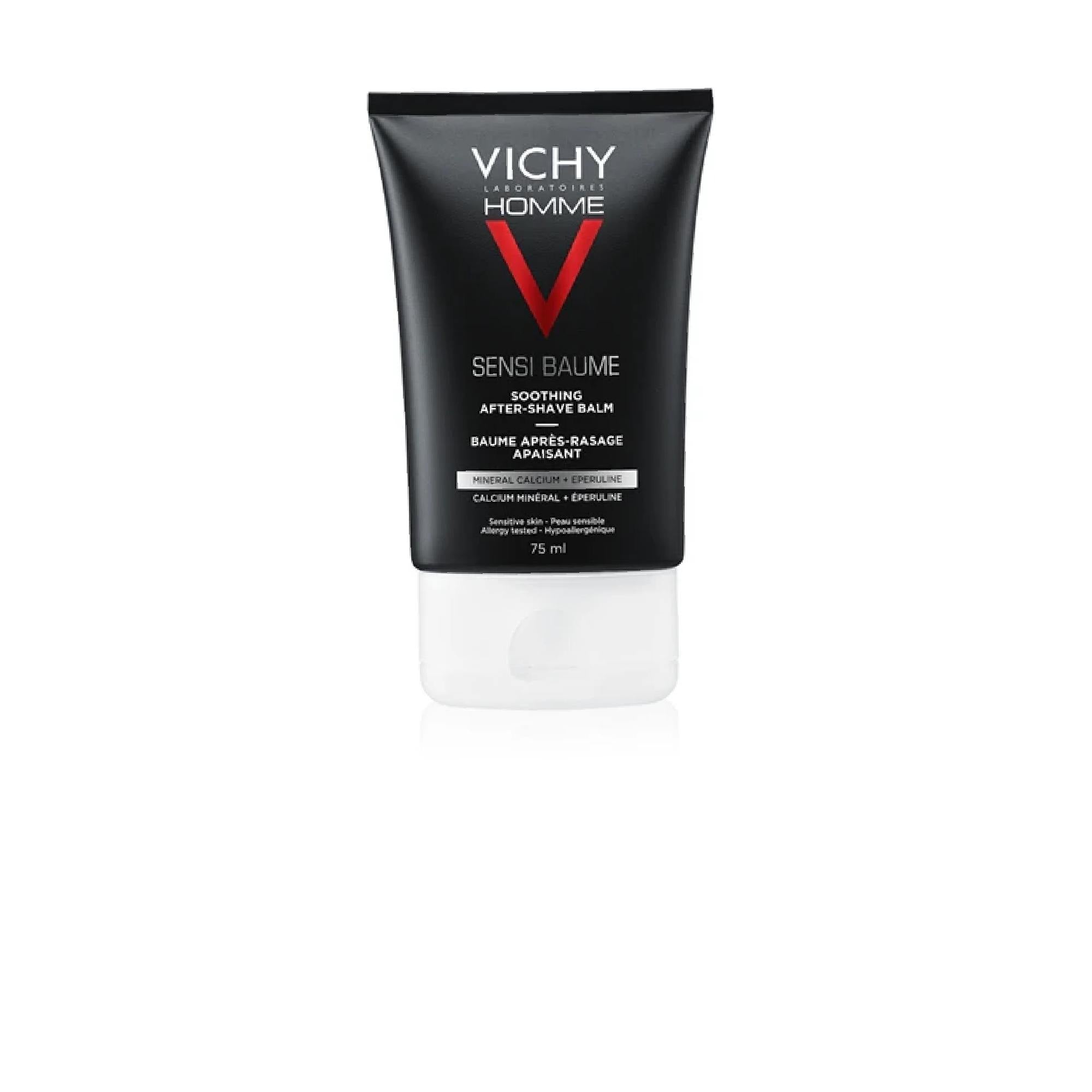Vichy Homme Sensi-Baume Aftershave Balm For Sensitive Skin
