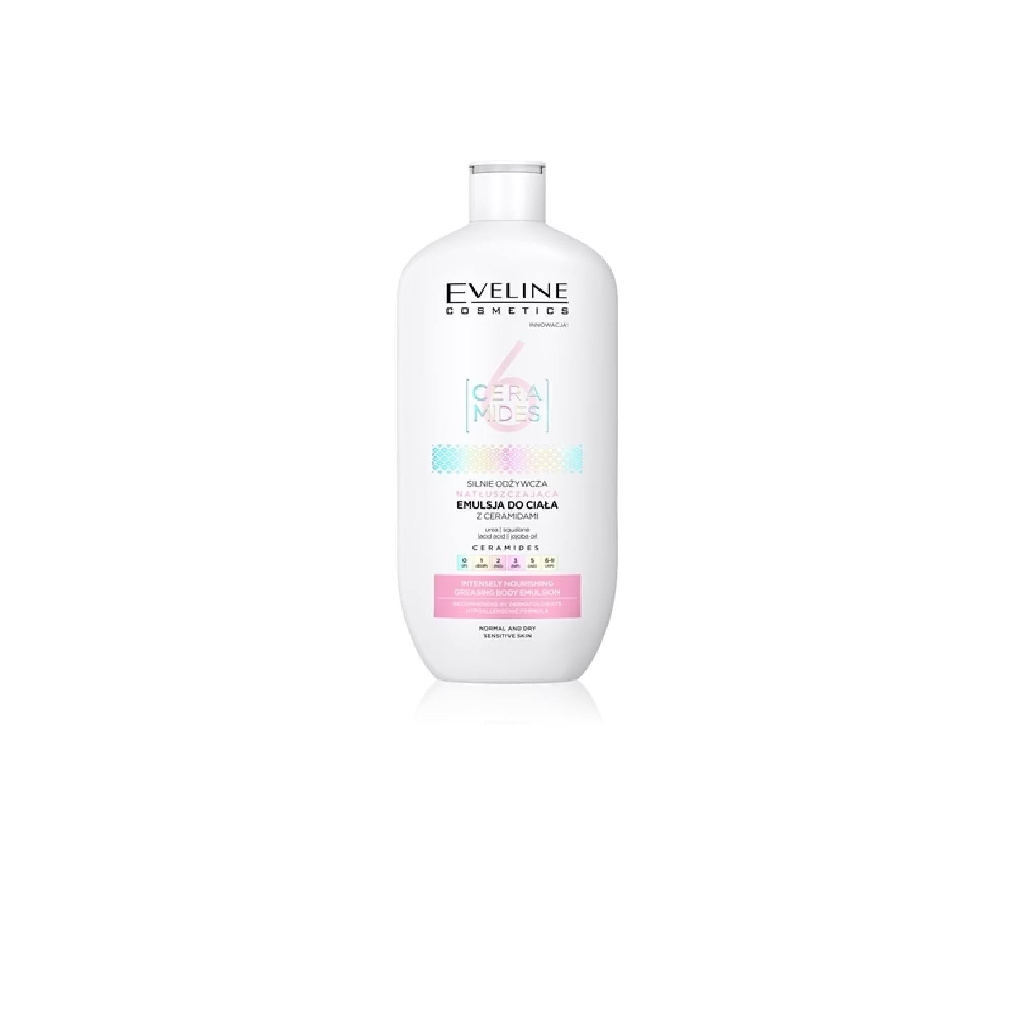 Eveline Cosmetics 6 Ceramides Body Emulsion For Normal And Dry Skin