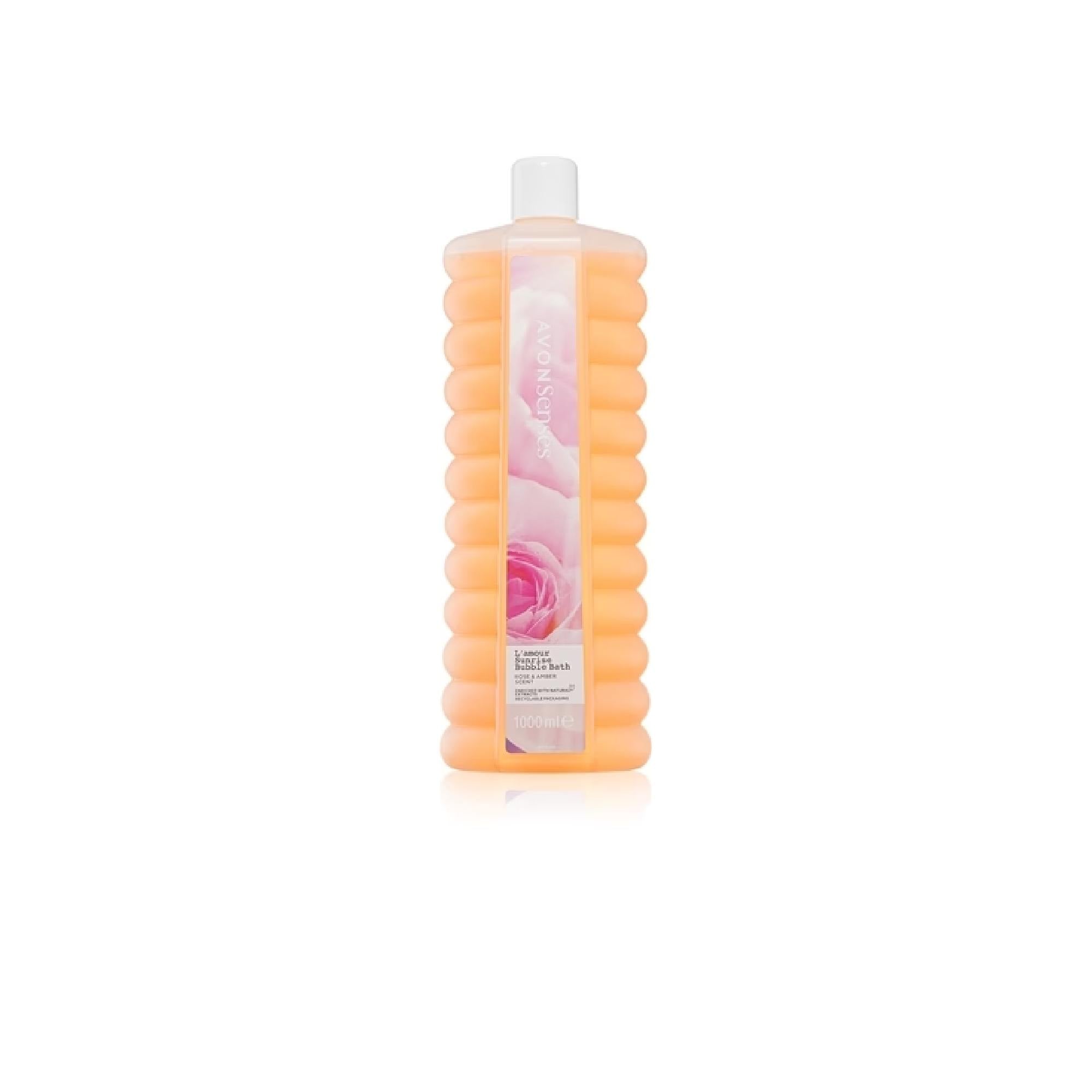 Avon Senses L'Amour Sunrise Bath Foam With Rose Fragrance