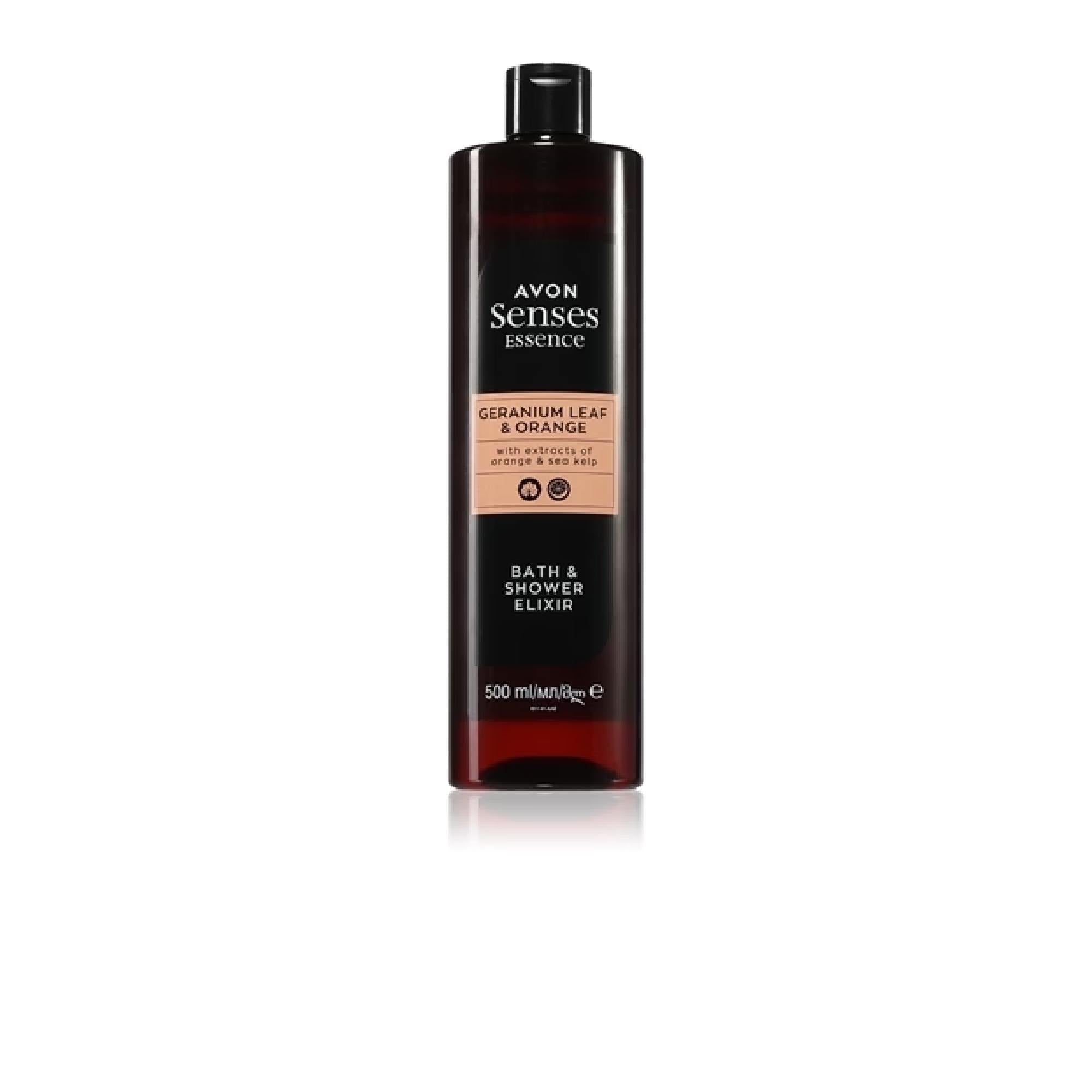 Avon Senses Essence Geranium Leaf & Orange Bath Product