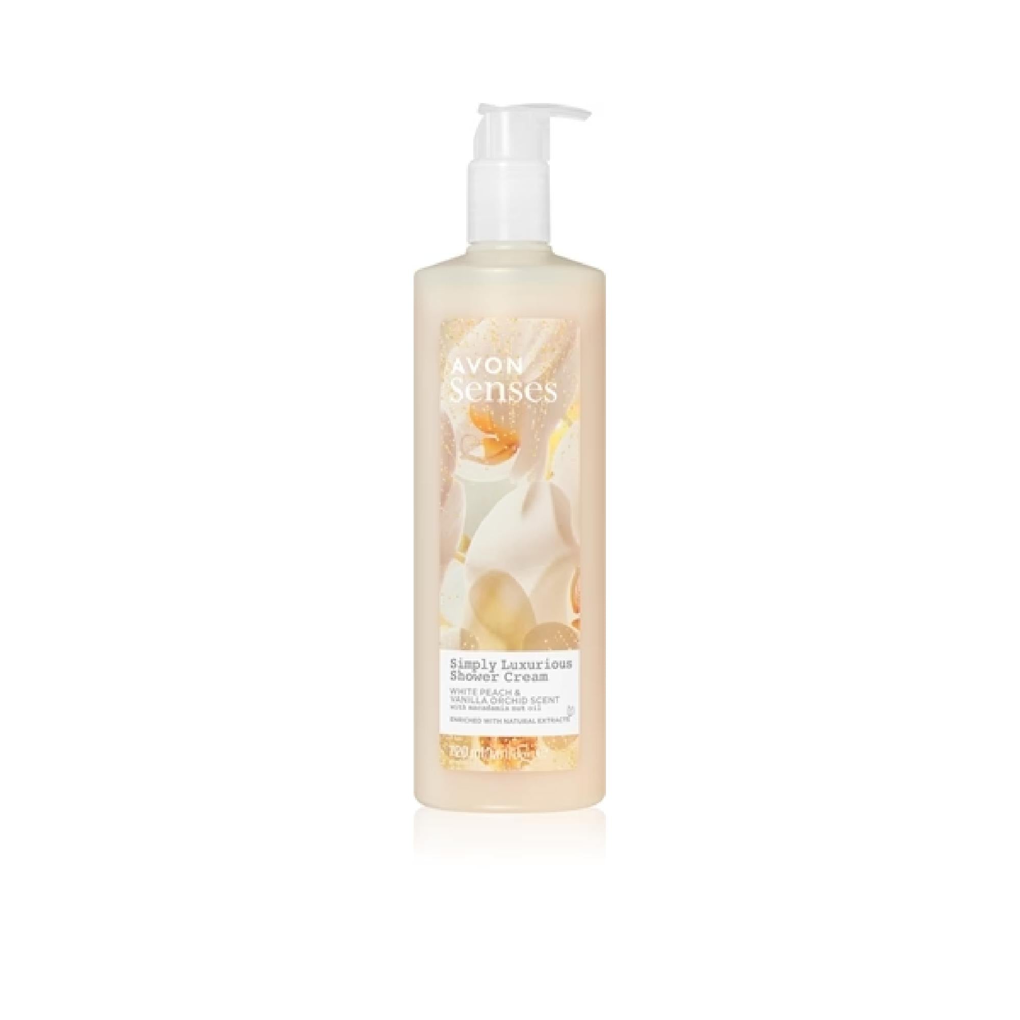 Avon Senses Simply Luxurious Creamy Shower Gel