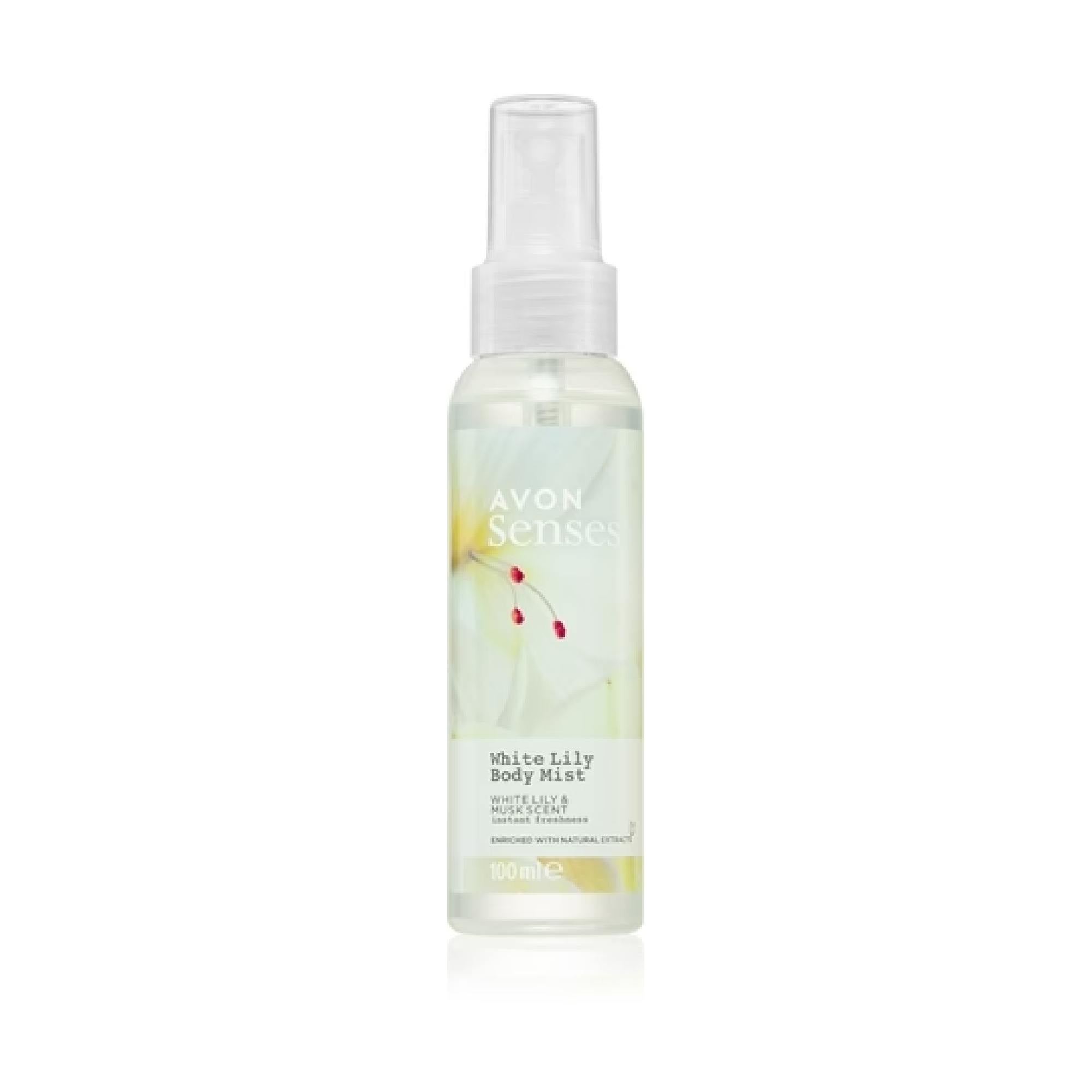Avon Senses White Lily & Musk Refreshing Body Spray