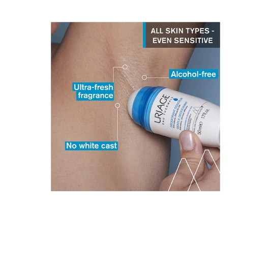 Uriage Hygiène Gentle Deodorant Gentle Aluminium-Free Roll-On Deodorant