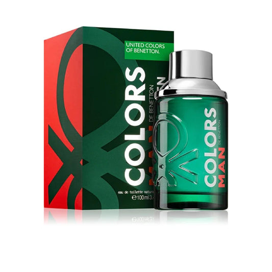 Benetton Colors De Benetton Man Green Eau De Toilette For Men