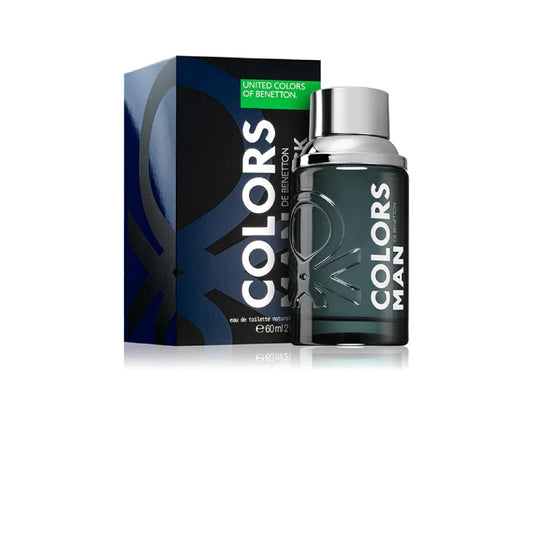 Benetton Colors De Benetton Man Black Eau De Toilette For Men