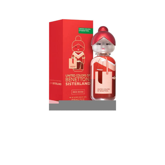 Benetton Sisterland Red Rose Eau De Toilette For Women