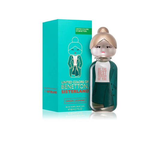 Benetton Sisterland Green Jasmine Eau De Toilette For Women