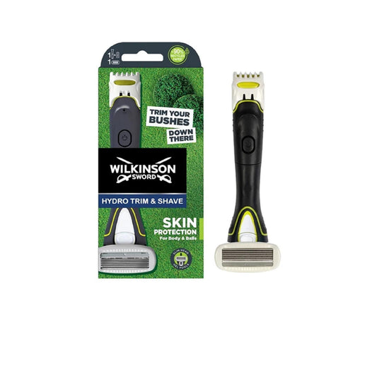 Wilkinson Sword Hydro Trim And Shave Skin Protection For Body And Balls Electric Shaver