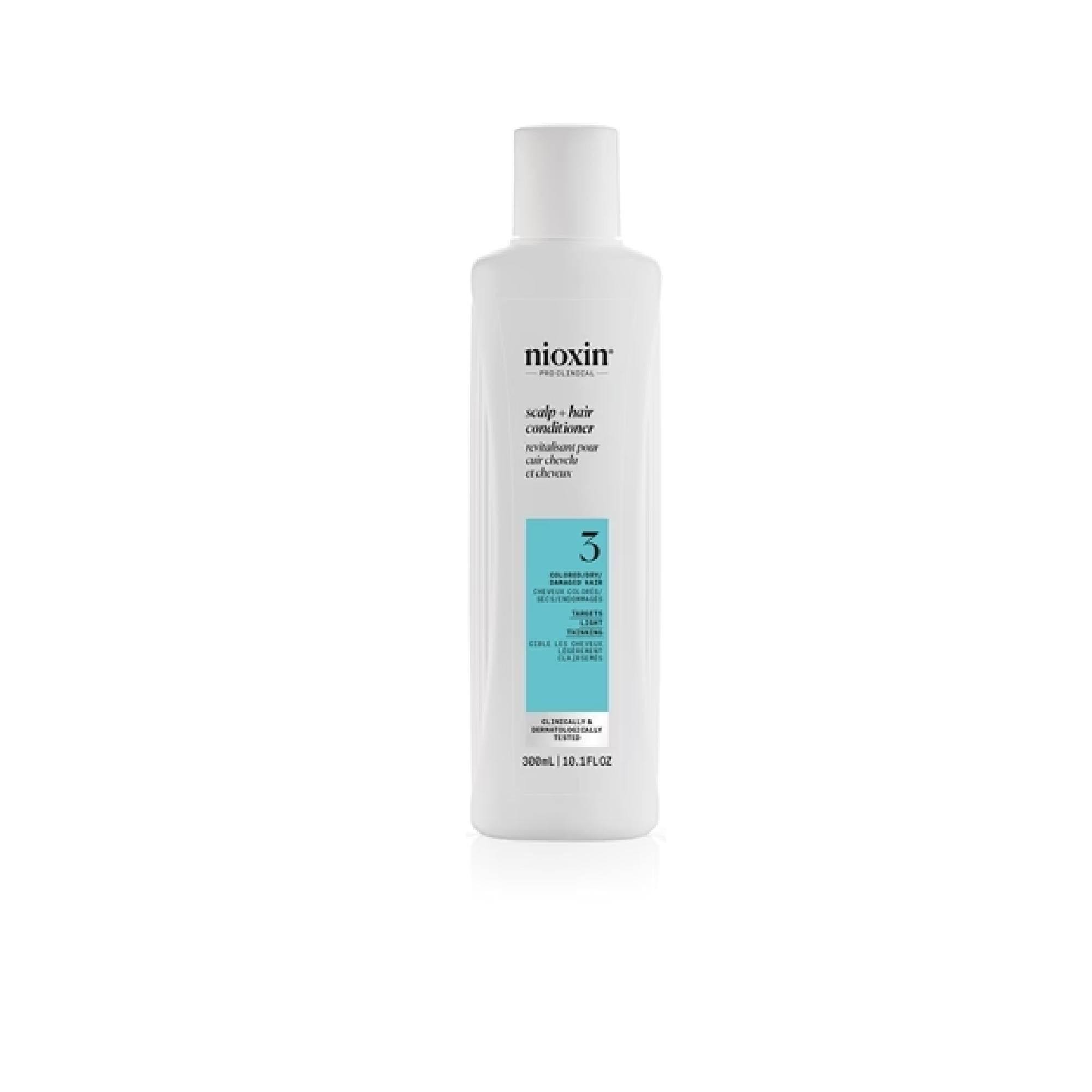 Nioxin System 3 Scalp + Hair Conditioner Conditioner For Colour-Treated Thinning Hair