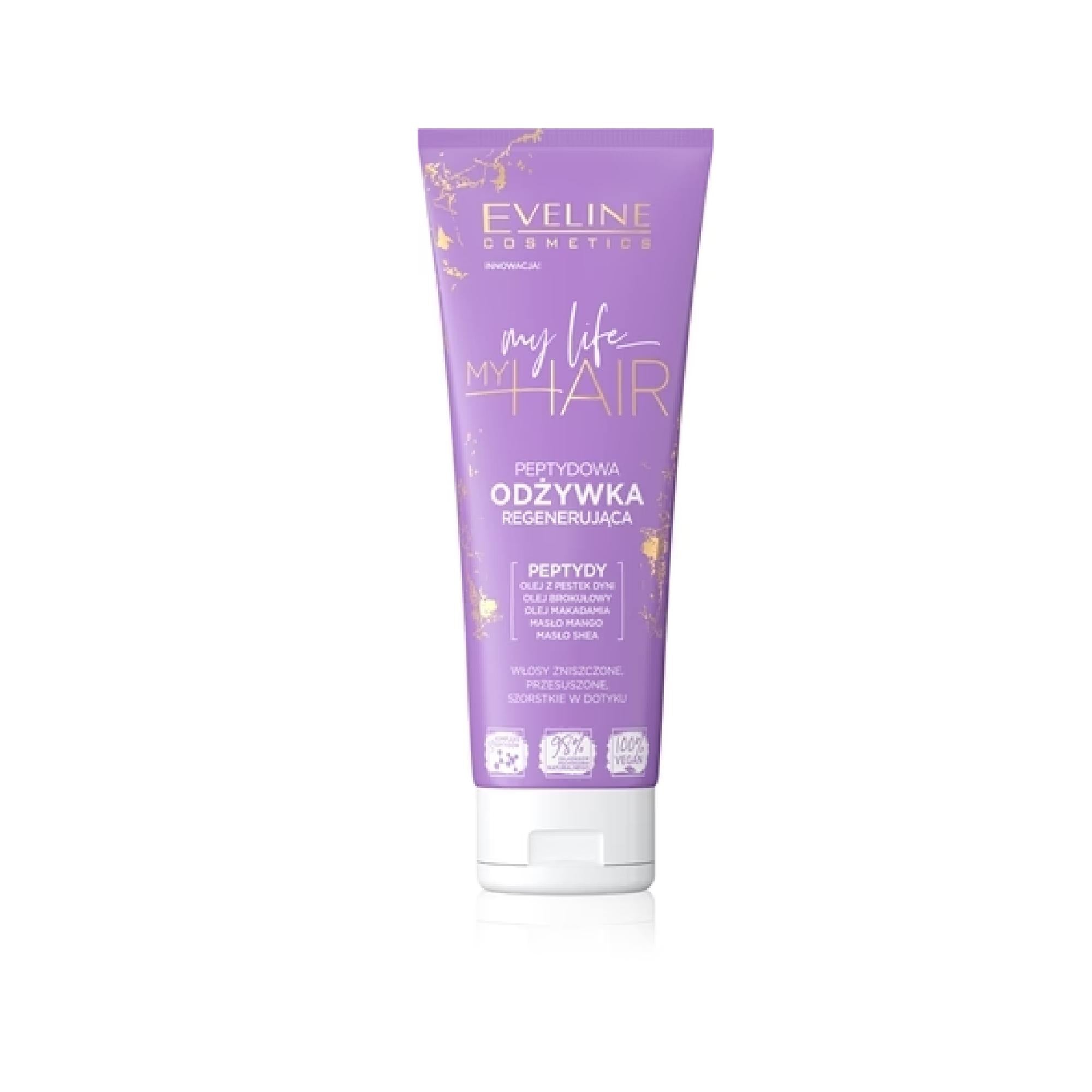 Eveline Cosmetics My Life My Hair Deeply Regenerating Conditioner With Peptides
