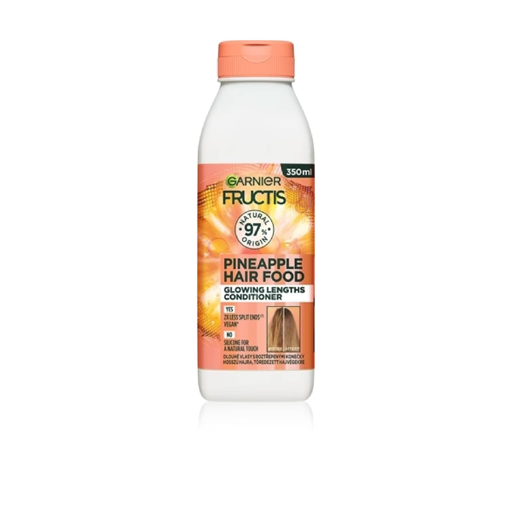 Garnier Fructis Pineapple Hair Food Brightening Conditioner For Long Hair