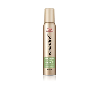 Wella Wellaflex Silk Finish & Hold Styling Mousse Ultra Strong Hold