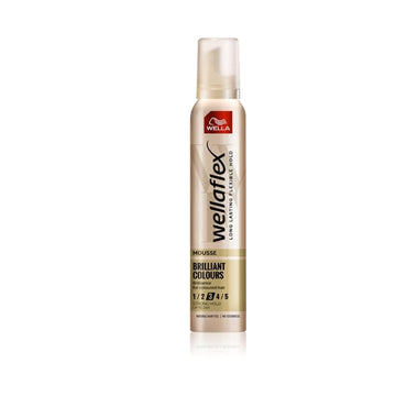 Wella Wellaflex Brilliant Color Styling Mousse Medium Control