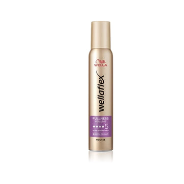 Wella Wellaflex Fullness Volume Styling Mousse With Extra Strong Hold