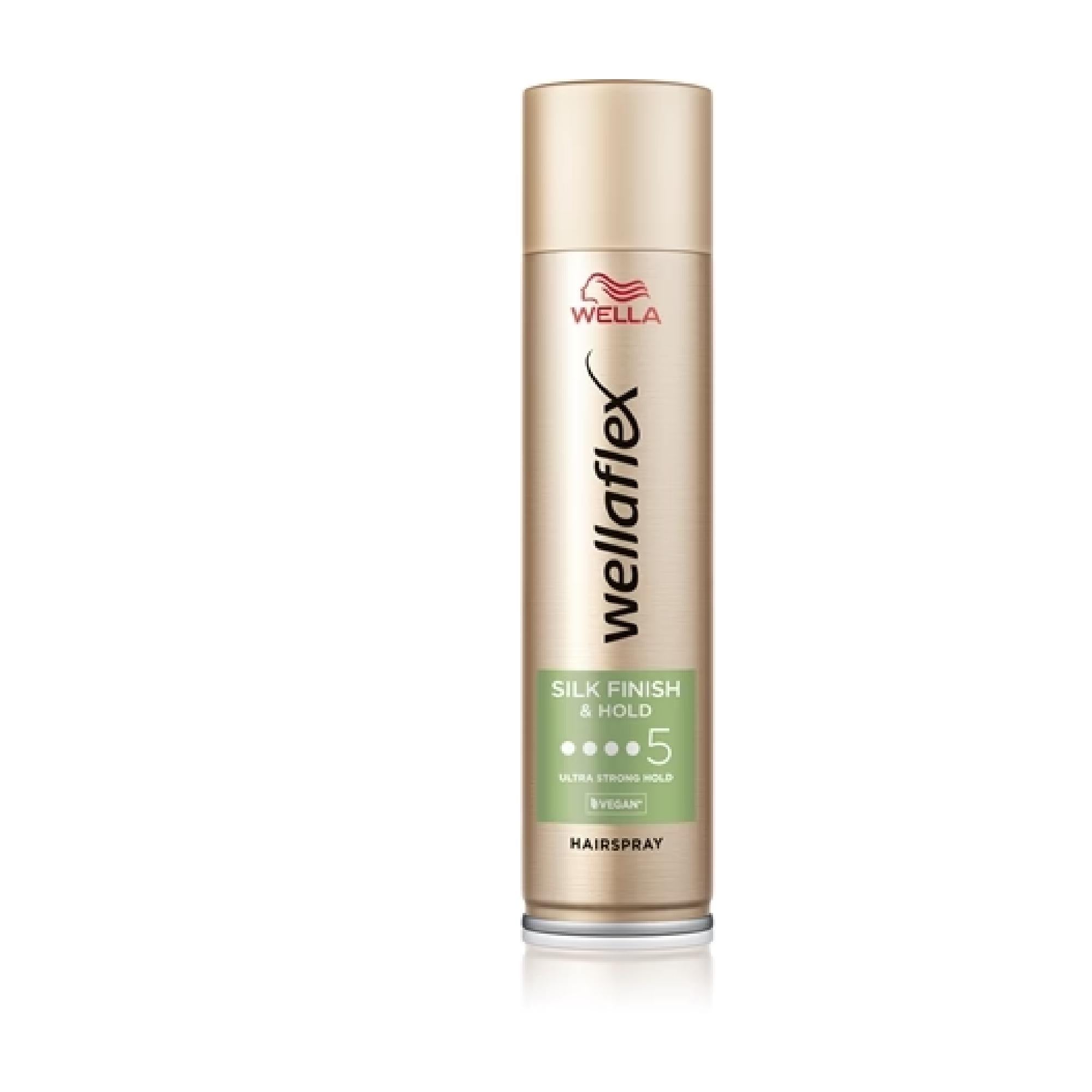 Wella Wellaflex Silk Finish & Hold Extra Strong Hold Hairspray