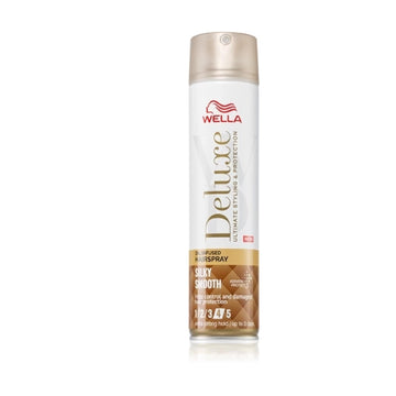 Wella Deluxe Silky Smooth Extra Strong Hold Regenerating Hairspray