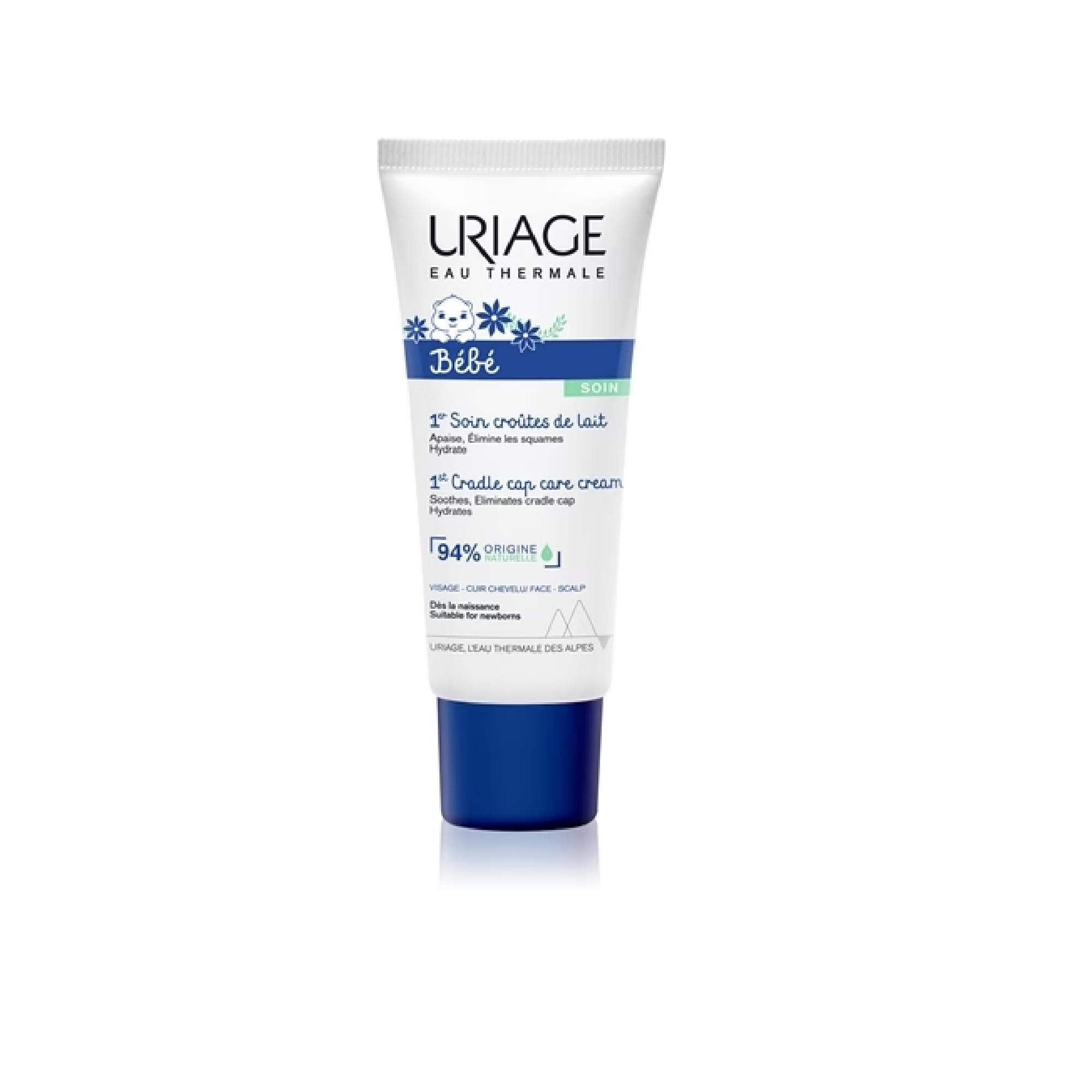 Uriage Bébé 1St Cradle Cap Care Cream Soothing Cream