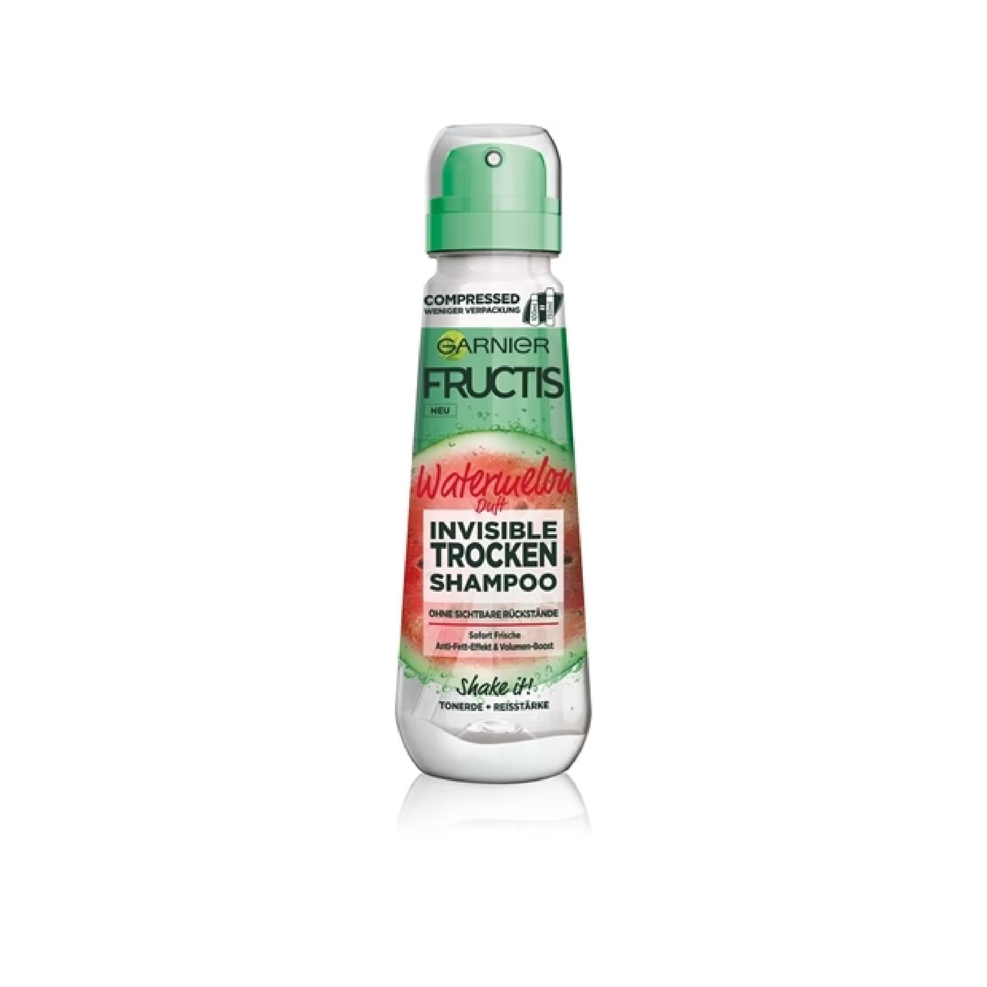 Garnier Fructis Watermelon Dry Shampoo With A Fresh Fruity Aroma