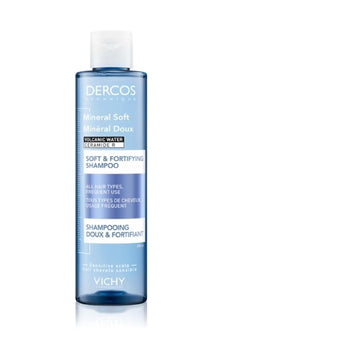 Vichy Dercos Mineral Soft Strengthening Shampoo For All Hair Types