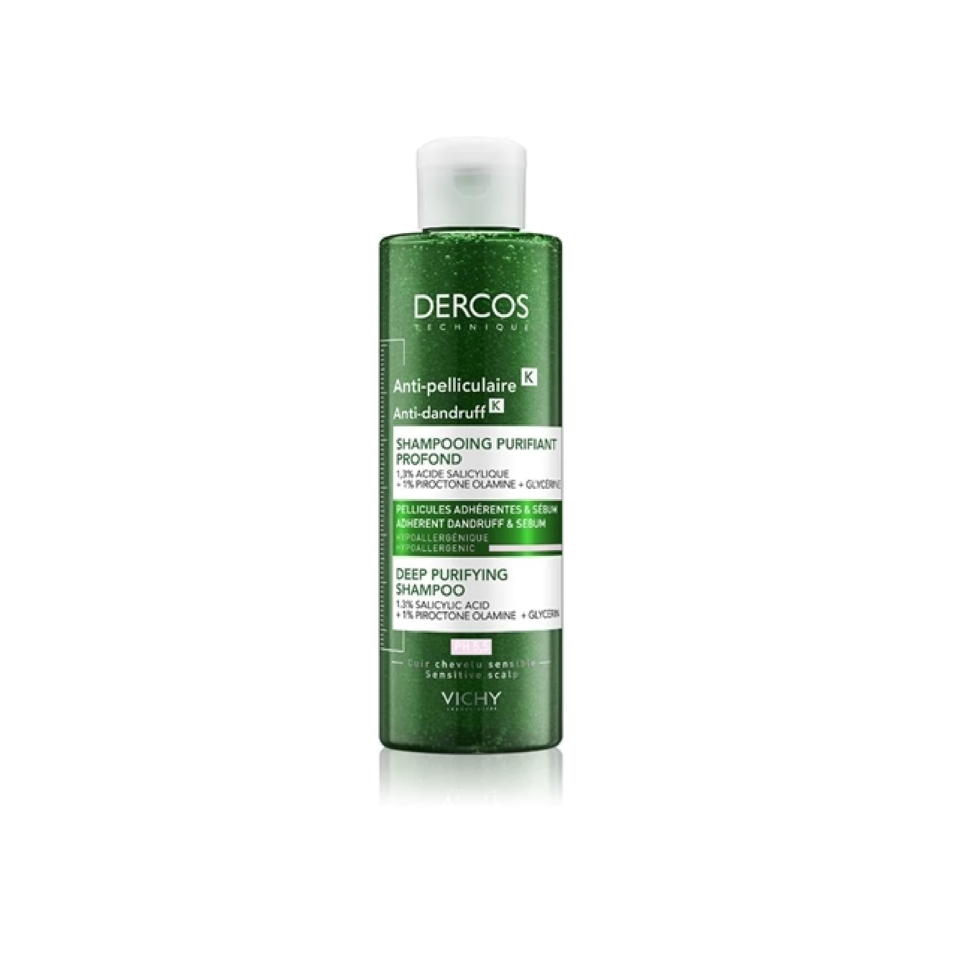 Vichy Dercos Anti-Dandruff K Anti-Dandruff Shampoo With Exfoliating Effect